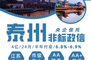 央企信托-159号泰州市级非标政信集合资金信托计划(泰州 信托)