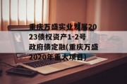 重庆万盛实业发展2023债权资产1-2号政府债定融(重庆万盛2020年重大项目)