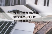 台儿庄财金2024年债权资产[01](台儿庄财金集团)