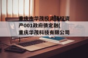 重庆市华茂投资债权资产001政府债定融(重庆华茂科技有限公司)