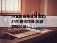 河北协昌基建发展2024年债权项目(协昌有限公司)