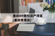 重庆HY债权资产项目(重庆债委会)