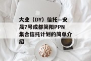 大业（DY）信托—安晟7号成都简阳PPN集合信托计划的简单介绍
