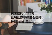 民生信托-1273号盐城盐都非标集合信托计划(盐城 民生)