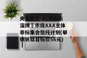 央企信托-80号山东淄博‬市级AAA主体非标集合信托计划(攀钢钒钛目标价56元)