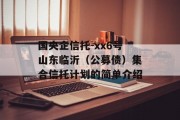 国央企信托-xx6号山东临沂（公募债）集合信托计划的简单介绍