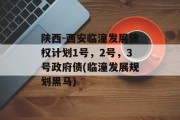 陕西-西安临潼发展债权计划1号，2号，3号政府债(临潼发展规划黑马)