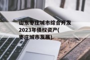 山东枣庄城市综合开发2023年债权资产(枣庄城市发展)