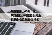 央企信托-45号·重庆潼南公募债集合资金信托计划(重庆信托公司)