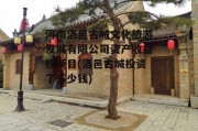 河南洛邑古城文化旅游发展有限公司资产收益权项目(洛邑古城投资了多少钱)
