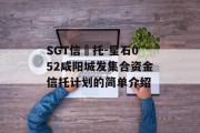 SGT信‬托-星石052咸阳城发集合资金信托计划的简单介绍