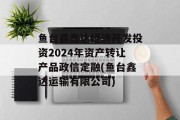 鱼台县鑫达经济开发投资2024年资产转让产品政信定融(鱼台鑫达运输有限公司)