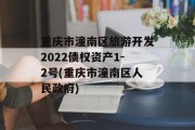 重庆市潼南区旅游开发2022债权资产1-2号(重庆市潼南区人民政府)