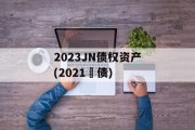 2023JN债权资产(2021囯债)