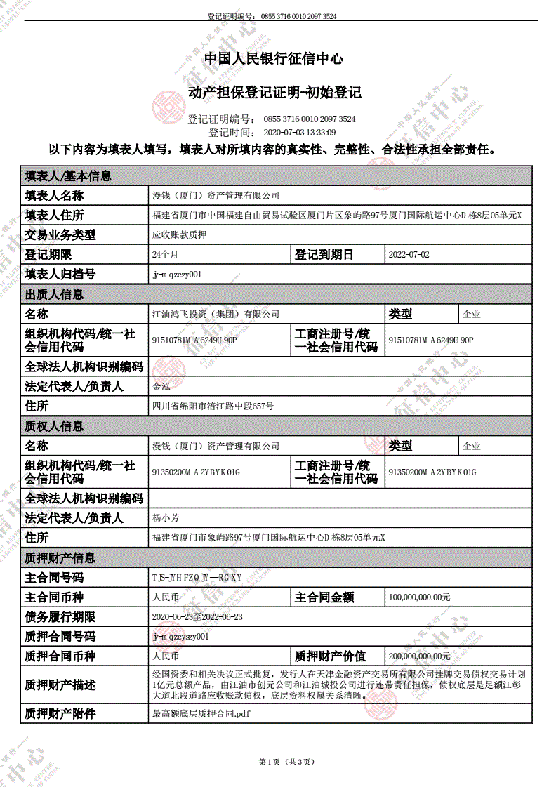 江油城投债权转让计划(江油市土地出让信息)