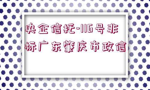 央企信托-非标新沂政信的简单介绍