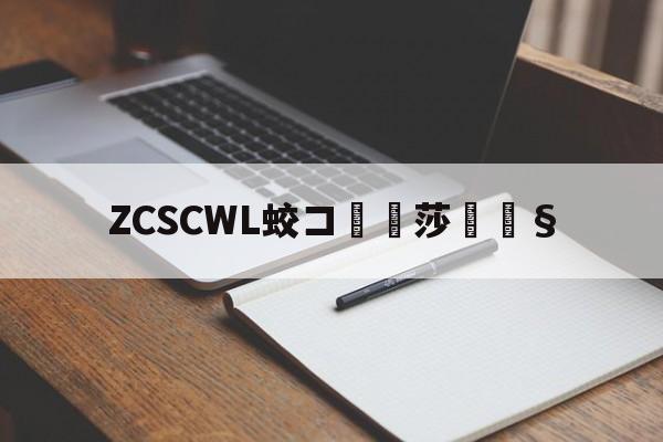 ZCSCWL债权资产的简单介绍