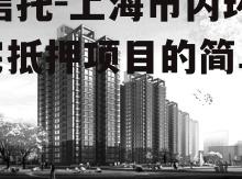 XX信托-上海市内环住宅抵押项目的简单介绍