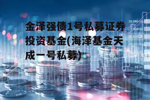 金泽强债1号私募证券投资基金(海泽基金天成一号私募)