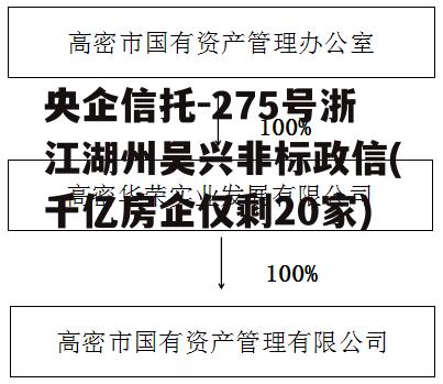 央企信托-275号浙江湖州吴兴非标政信(千亿房企仅剩20家)