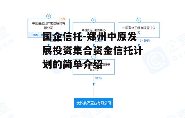 国企信托-郑州中原发展投资集合资金信托计划的简单介绍