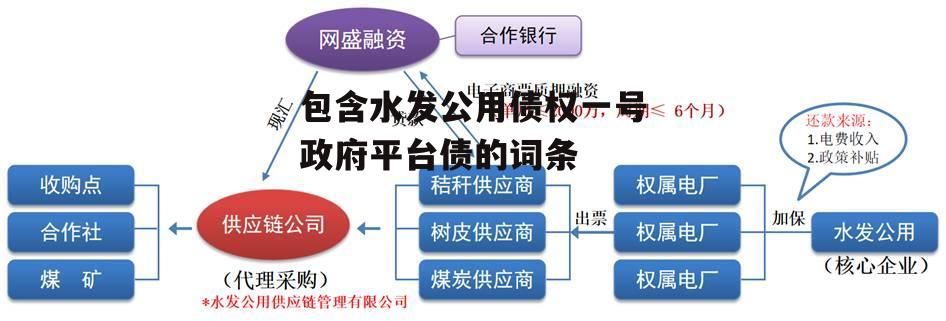 包含水发公用债权一号政府平台债的词条