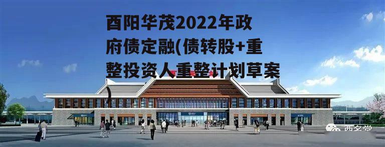 酉阳华茂2022年政府债定融(债转股+重整投资人重整计划草案)