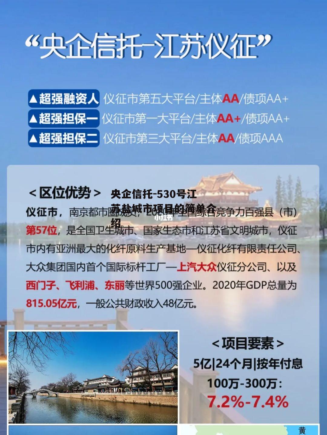 央企信托-530号江苏盐城市项目的简单介绍