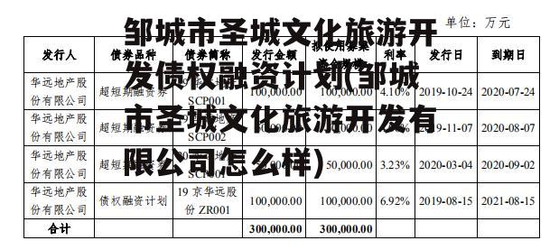 邹城市圣城文化旅游开发债权融资计划(邹城市圣城文化旅游开发有限公司怎么样)