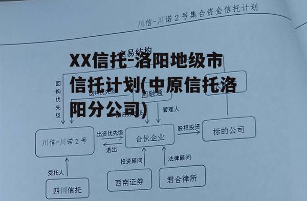 XX信托-洛阳地级市信托计划(中原信托洛阳分公司)