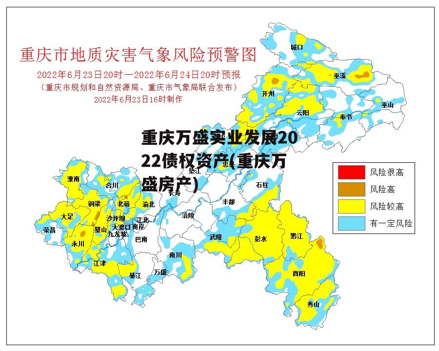 重庆万盛实业发展2022债权资产(重庆万盛房产)