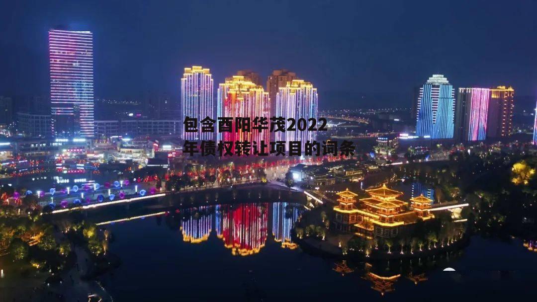 包含酉阳华茂2022年债权转让项目的词条