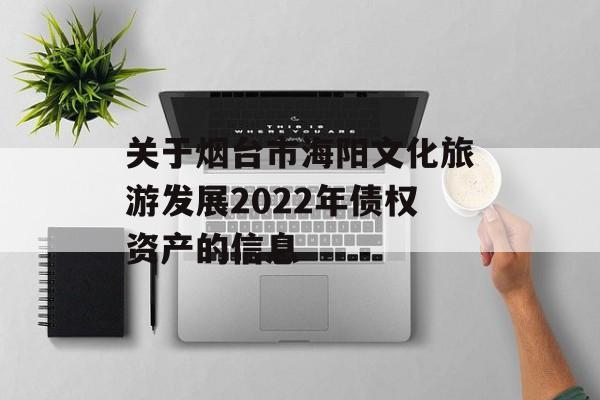 关于烟台市海阳文化旅游发展2022年债权资产的信息