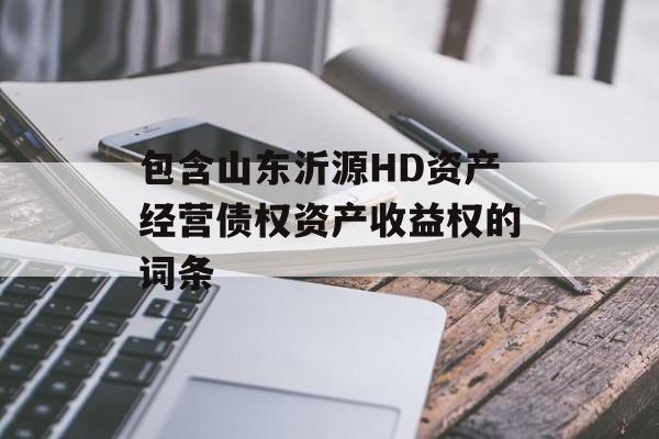 包含山东沂源HD资产经营债权资产收益权的词条