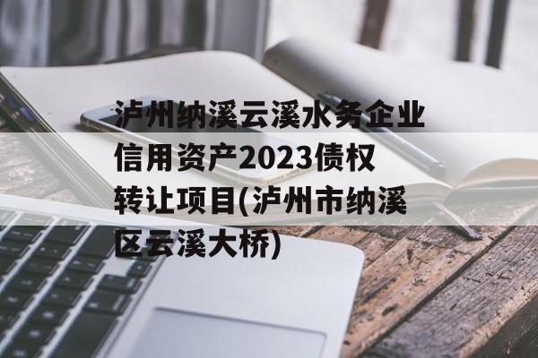 泸州纳溪云溪水务企业信用资产2023债权转让项目(泸州市纳溪区云溪大桥)