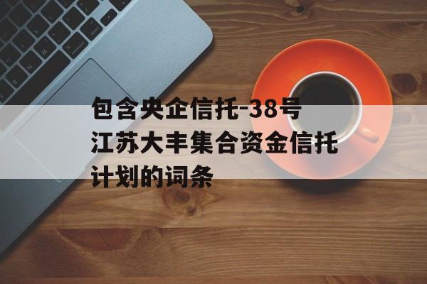 包含央企信托-38号江苏大丰集合资金信托计划的词条