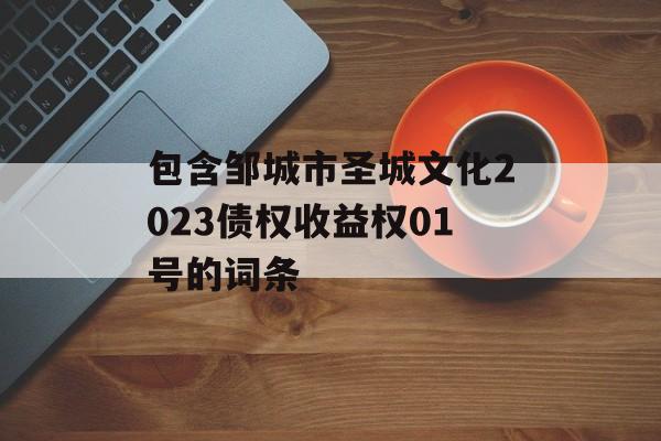 包含邹城市圣城文化2023债权收益权01号的词条