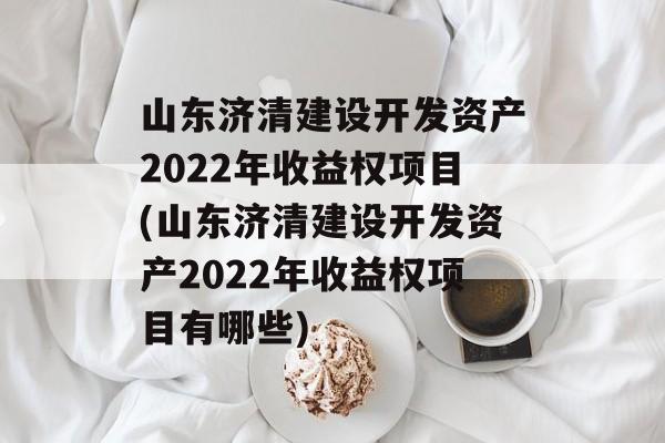 山东济清建设开发资产2022年收益权项目(山东济清建设开发资产2022年收益权项目有哪些)