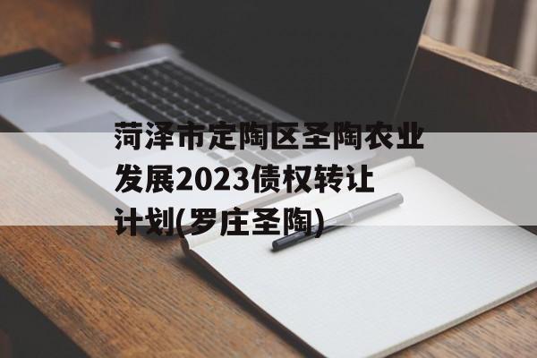 菏泽市定陶区圣陶农业发展2023债权转让计划(罗庄圣陶)