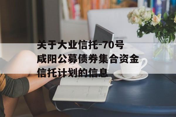关于大业信托-70号咸阳公募债券集合资金信托计划的信息