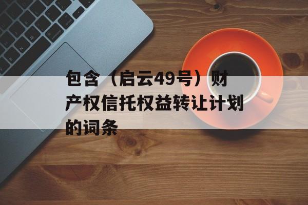 包含（启云49号）财产权信托权益转让计划的词条