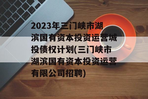 2023年三门峡市湖滨国有资本投资运营城投债权计划(三门峡市湖滨国有资本投资运营有限公司招聘)