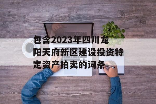 包含2023年四川龙阳天府新区建设投资特定资产拍卖的词条