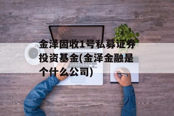 金泽固收1号私募证券投资基金(金泽金融是个什么公司)