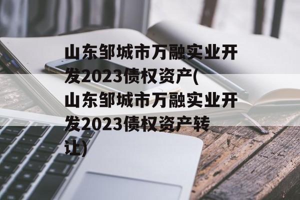 山东邹城市万融实业开发2023债权资产(山东邹城市万融实业开发2023债权资产转让)