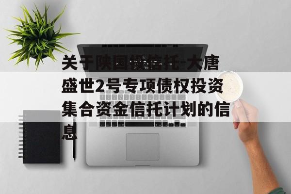 关于陕国投信托-大唐盛世2号专项债权投资集合资金信托计划的信息