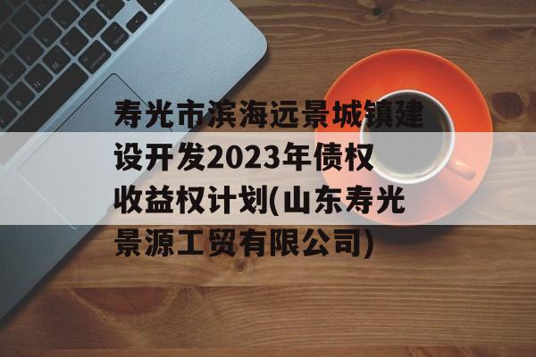 寿光市滨海远景城镇建设开发2023年债权收益权计划(山东寿光景源工贸有限公司)