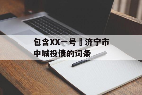 包含XX一号•济宁市中城投债的词条