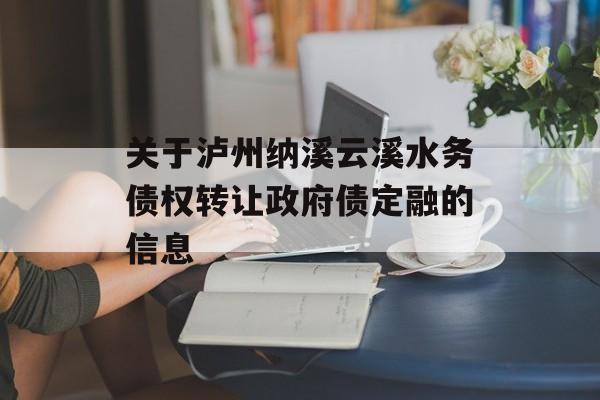 关于泸州纳溪云溪水务债权转让政府债定融的信息