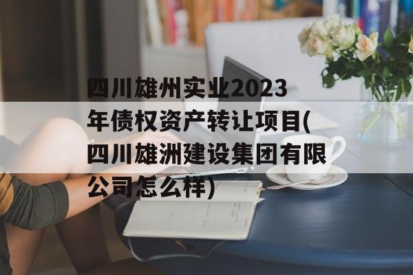 四川雄州实业2023年债权资产转让项目(四川雄洲建设集团有限公司怎么样)